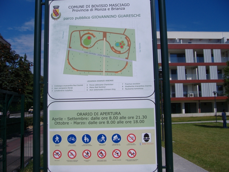 Parco Guareschi - Via Desio